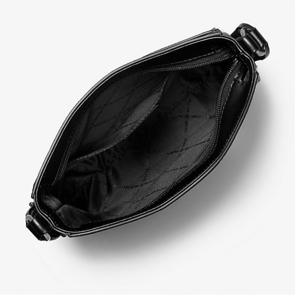 Michael Kors Jet Set Small Signature Logo Stripe Crossbody Bag New! - Picture 2 of 3